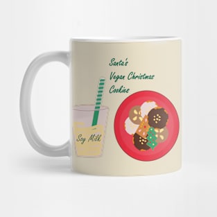 Santa's Vegan Christmas Cookies Mug